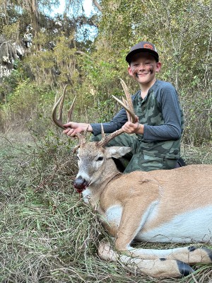 Parker Helmcamp's buck